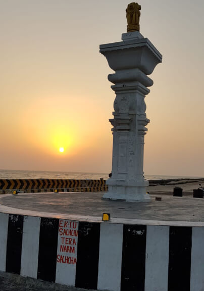 Dhanuskodi tower